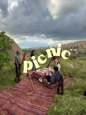 Surprise family picnic in Cappadocia — TikTok video by Iara Saraiva