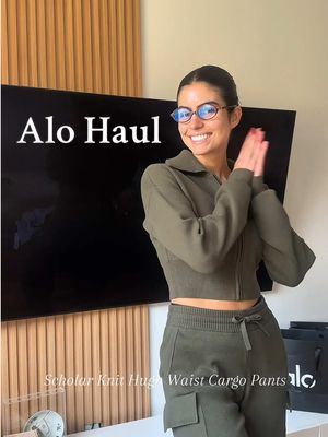 Alo athleisure haul — TikTok video by Iara Saraiva